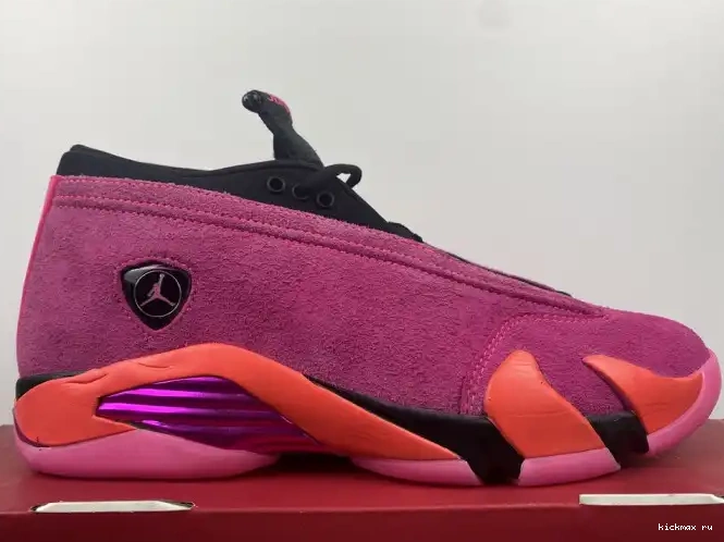 Rep Kickmax Jordan Pink Retro Shocking (W) Low 14 DH4121-600 0529